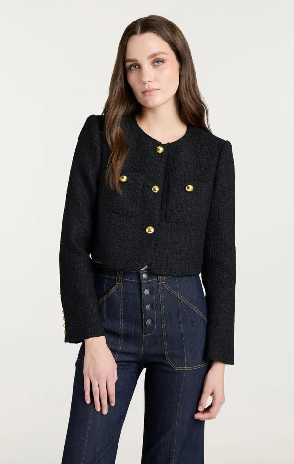 Women Jackets Cinq Sept Auden Jacket Black