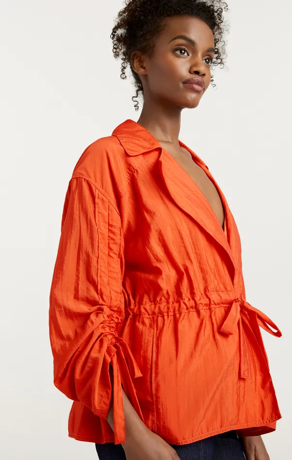 Women Jackets Cinq Sept Emmeline Jacket Cherry Tomato