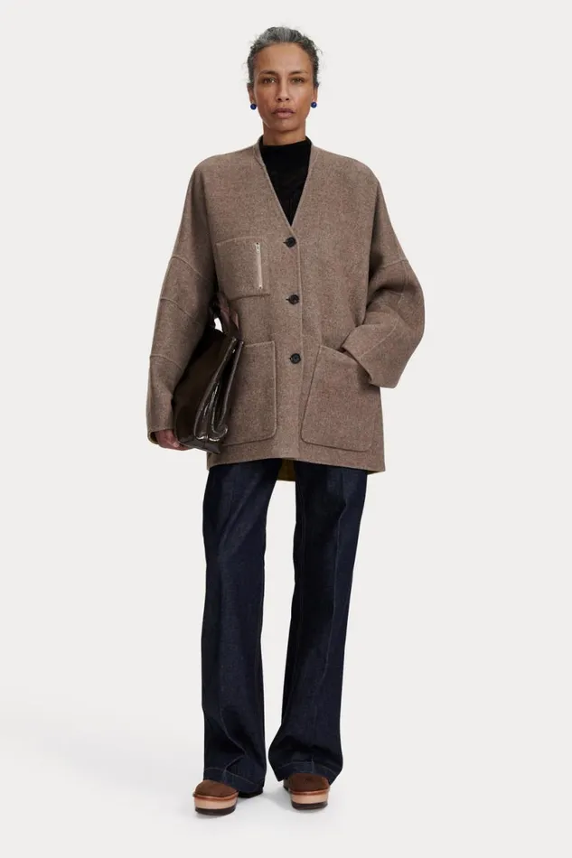 Women Jackets Outerwear Rachel Comey Alves Trench Sencha Light Brown