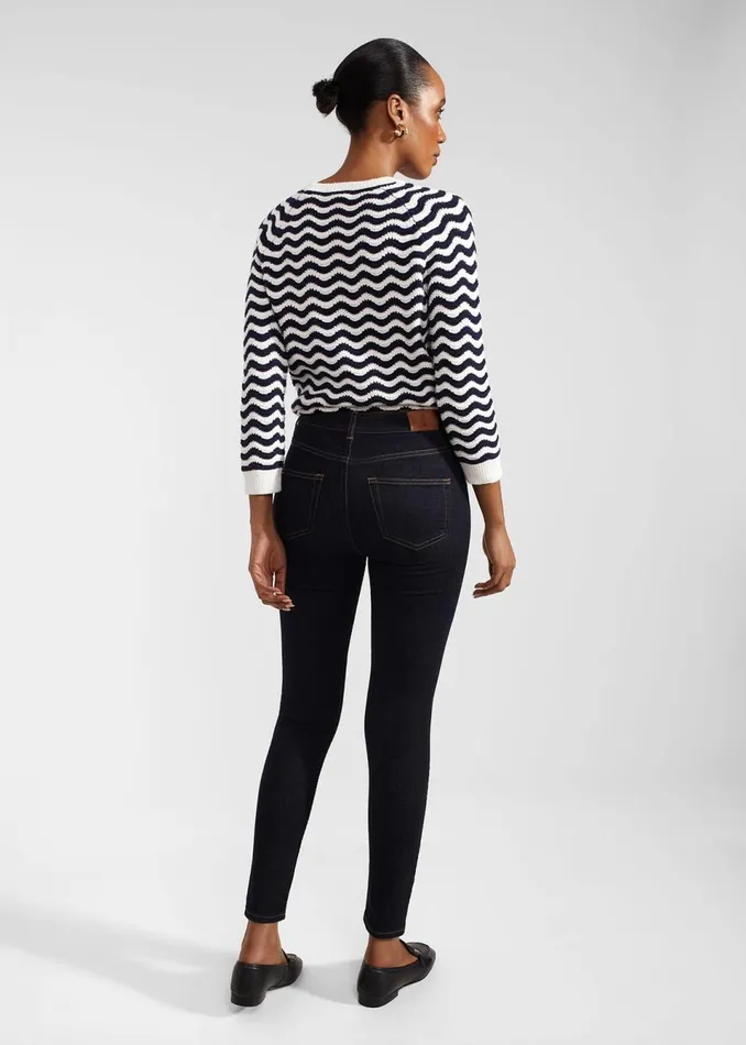 Women Jeans Hobbs Petite Gia Sculpting Jeans Indigo
