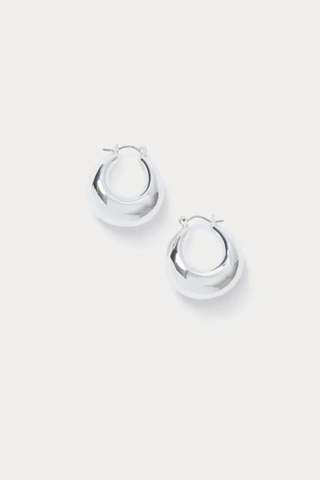 Women Jewelry Rachel Comey Omega Hoop Silver