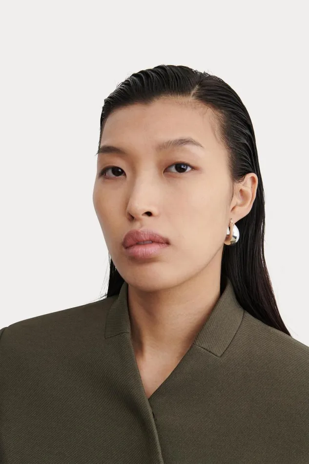 Women Jewelry Rachel Comey Omega Hoop Silver