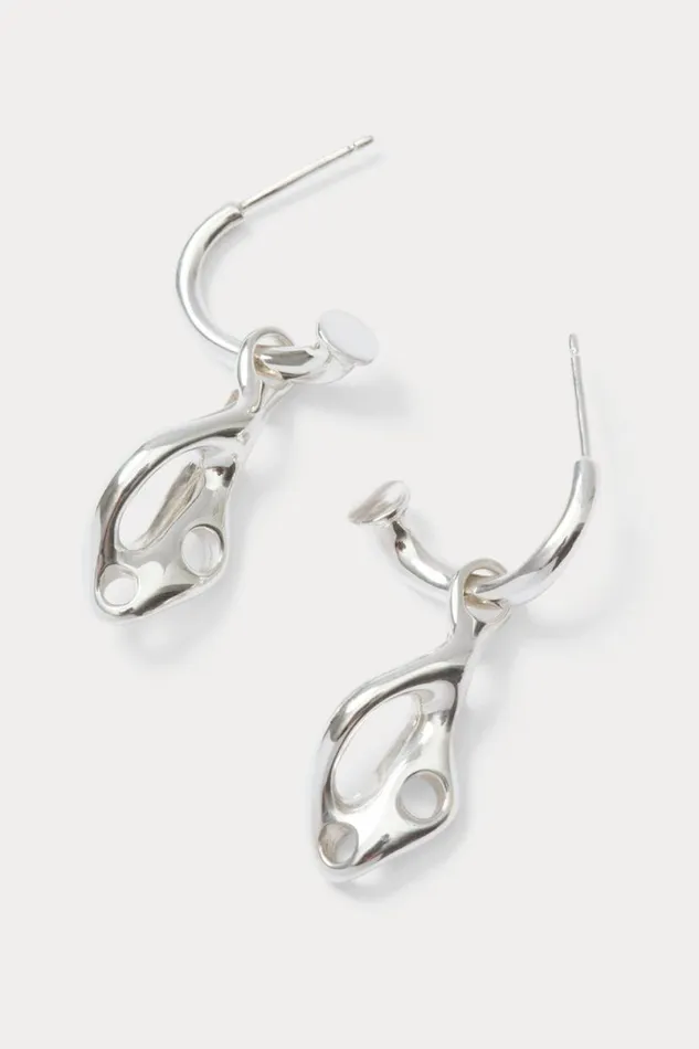 Women Jewelry Rachel Comey Quarry Ramon Earring Pair Silver Women Jewelry Rachel Comey Quarry Ramon Earring Pair Silver