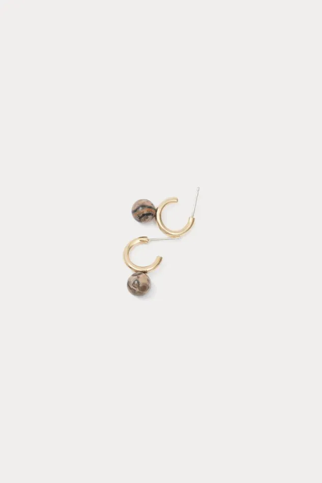 Women Jewelry Rachel Comey Quarry Small Asha Hoop Earring Pair Leopard Jasper Women Jewelry Rachel Comey Quarry Small Asha Hoop Earring Pair Leopard Jasper