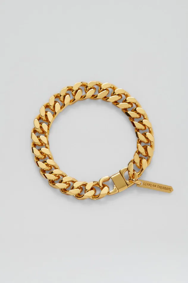 Women Jewelry Scanlan Theodore CLASSIC CHAIN BRACELET GOLD