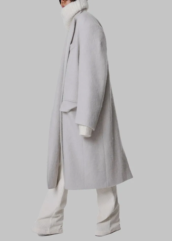 Women John Oversized Coat 8211 Birch The Frankie Shop Outerwear