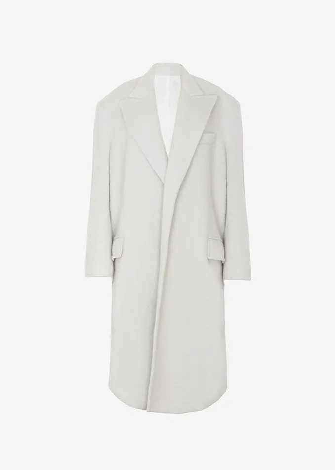 Women John Oversized Coat 8211 Birch The Frankie Shop Outerwear