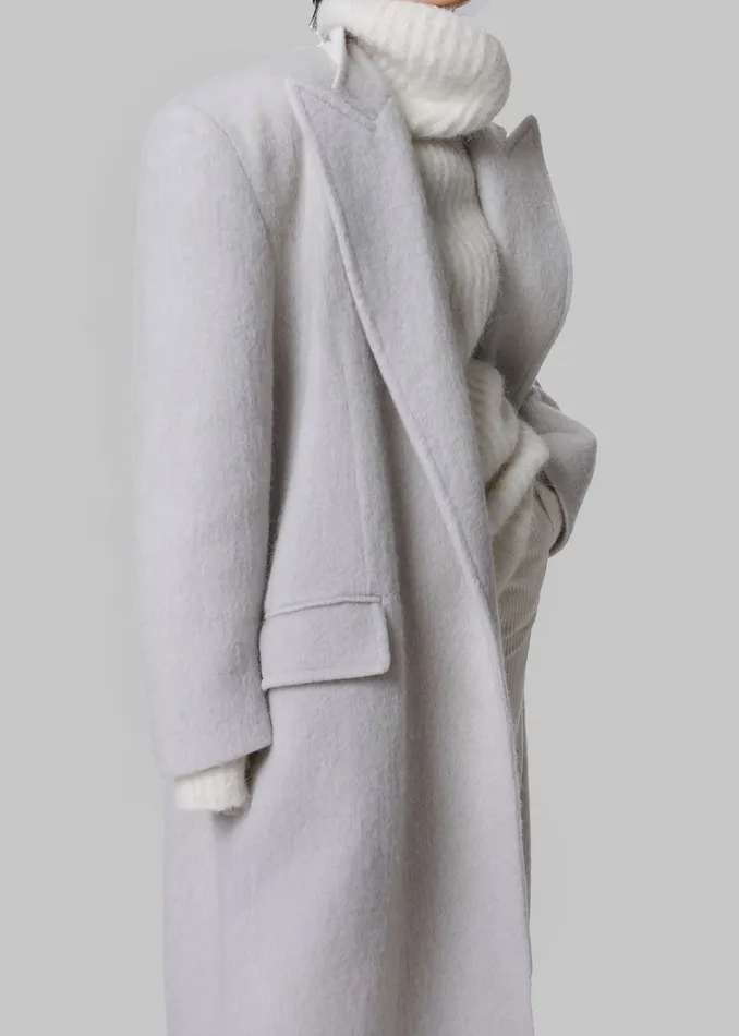 Women John Oversized Coat 8211 Birch The Frankie Shop Outerwear