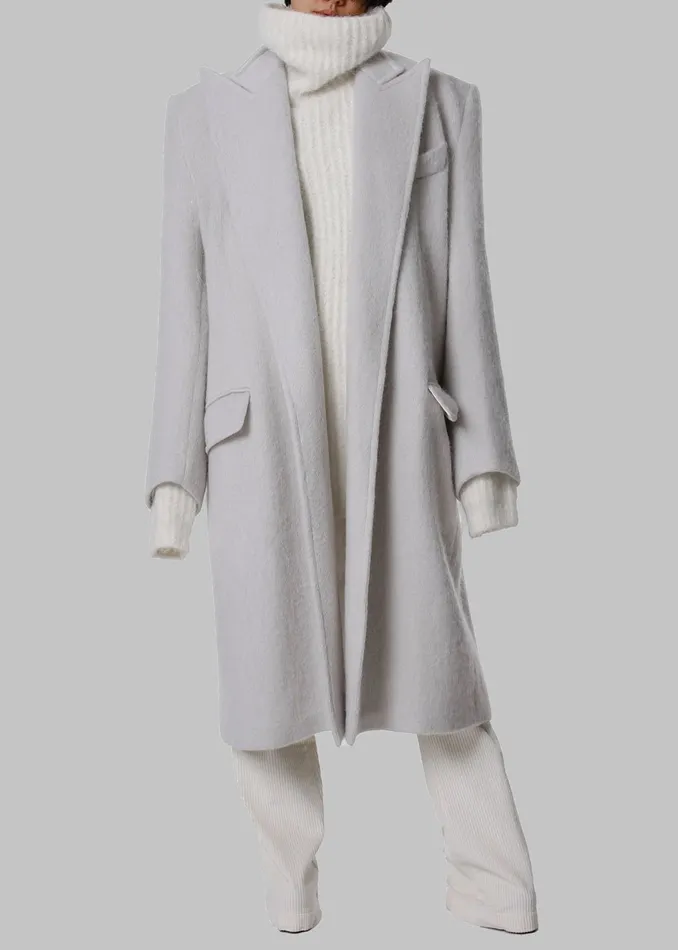 Women John Oversized Coat 8211 Birch The Frankie Shop Outerwear