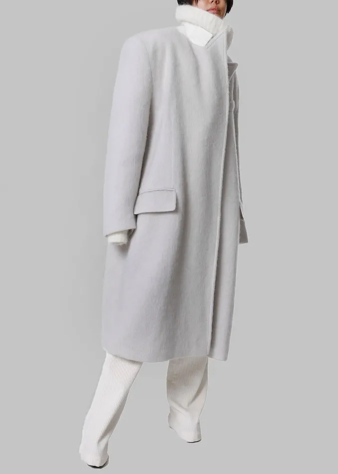 Women John Oversized Coat 8211 Birch The Frankie Shop Outerwear