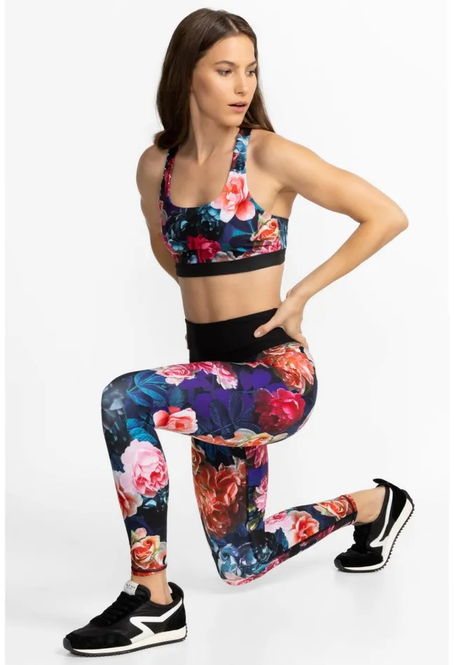 Women Johnny Was Active Bee Active VYoke Legging Studio