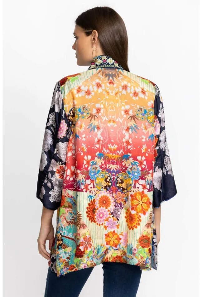 Women Johnny Was Kimonos Narniay Kimono Reversible Pajaro