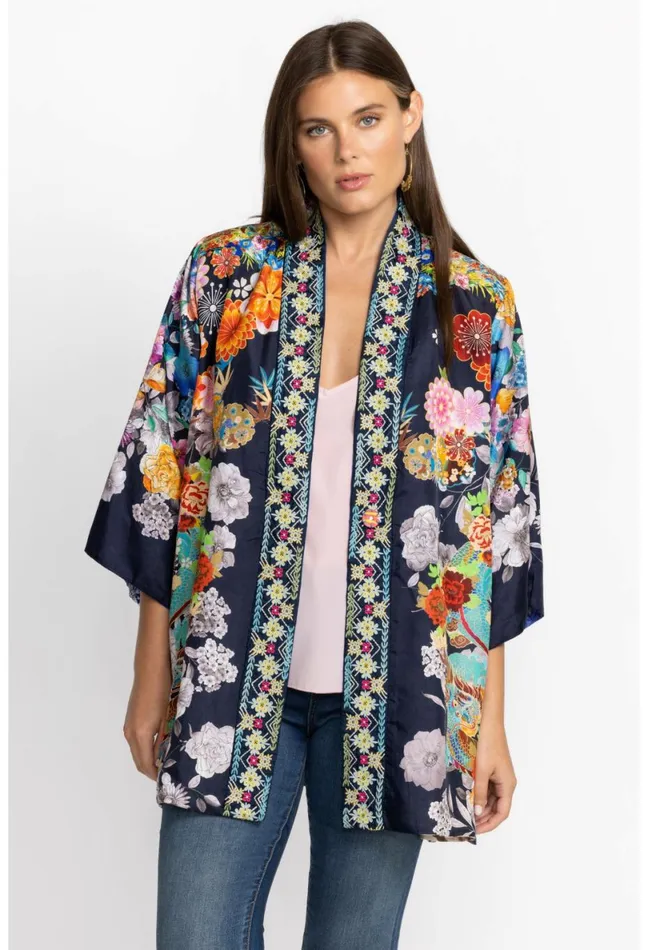 Women Johnny Was Kimonos Narniay Kimono Reversible Pajaro