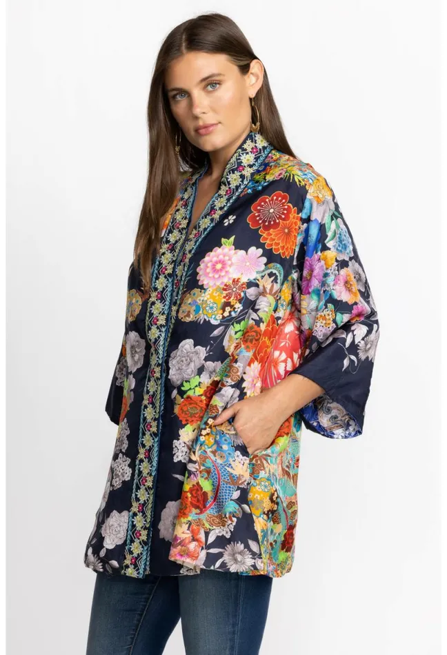Women Johnny Was Kimonos Narniay Kimono Reversible Pajaro