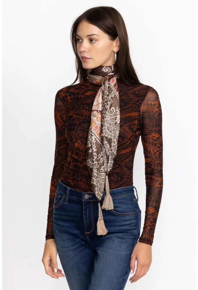 Women Johnny Was Scarves Flora Lace Scarf Flora Lace