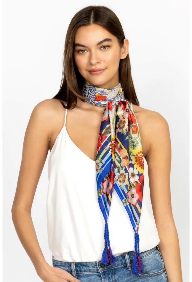 Women Johnny Was Scarves Wild Flower Scarf Multi