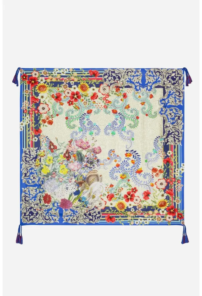 Women Johnny Was Scarves Wild Flower Scarf Multi