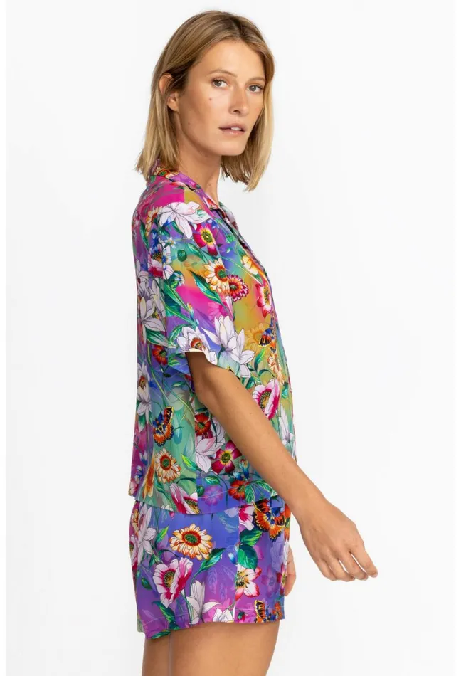 Women Johnny Was Sleepwear Carolyn Short Set Multi