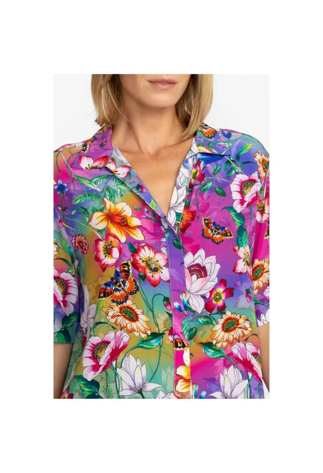 Women Johnny Was Sleepwear Carolyn Short Set Multi