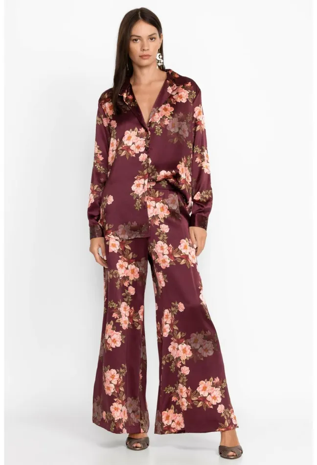 Women Johnny Was Tops Amanza Roll Sleeve Shirt Winonna