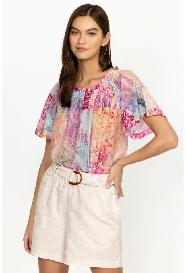 Women Johnny Was Tops Esme Peasant Blouse Bliss