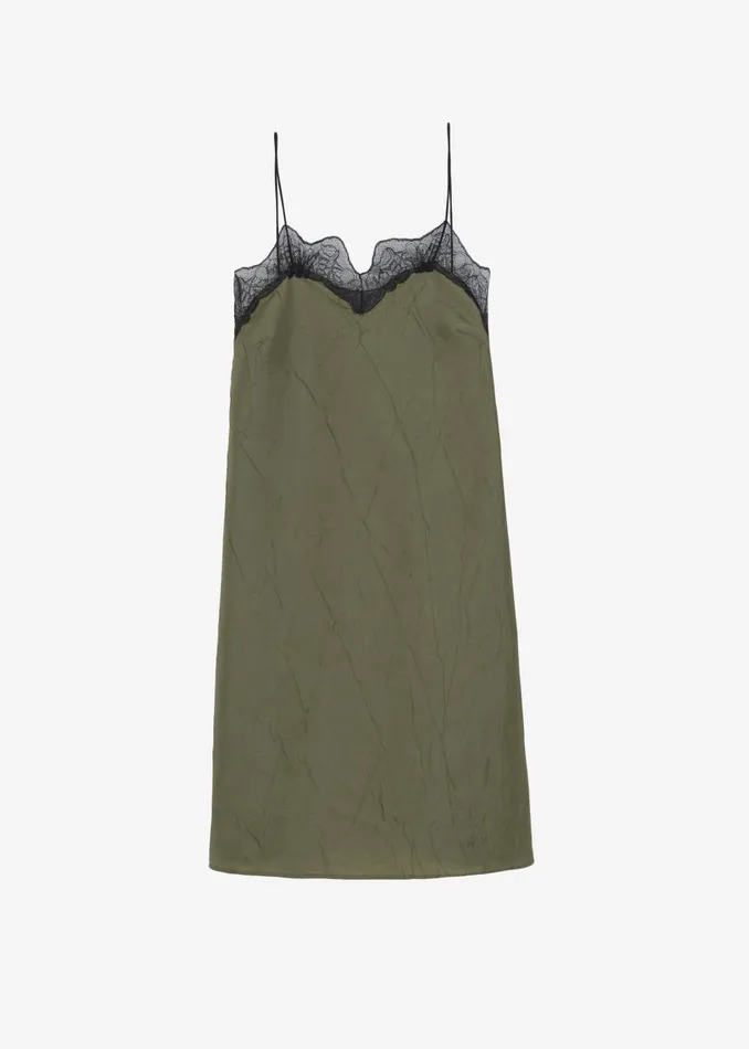 Women Julia Slip Dress 8211 Khaki The Frankie Shop Dresses
