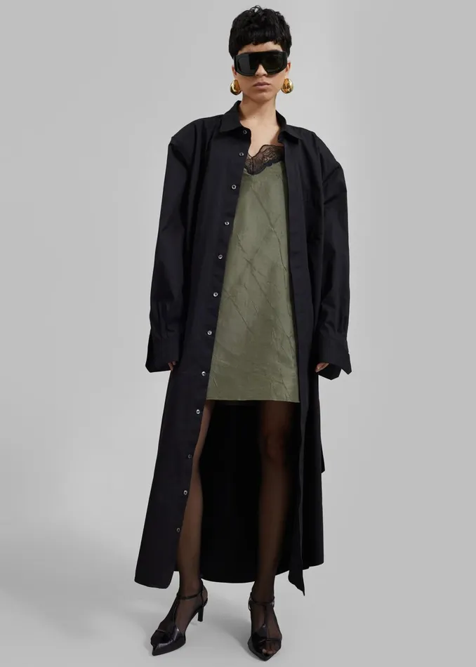 Women Julia Slip Dress 8211 Khaki The Frankie Shop Dresses