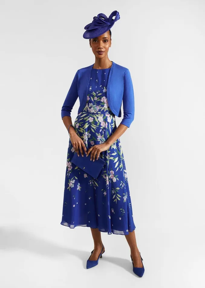 Women Jumpers and Cardigans Hobbs Carrie Bolero Lapis Blue