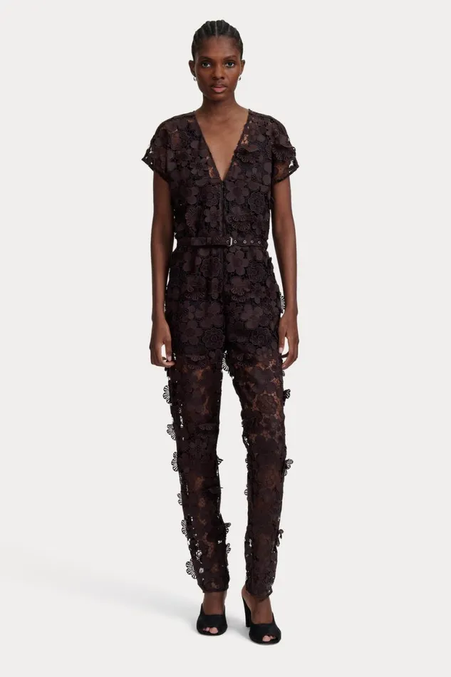 Women Jumpsuits Rachel Comey Glinda Jumpsuit Dark Brown