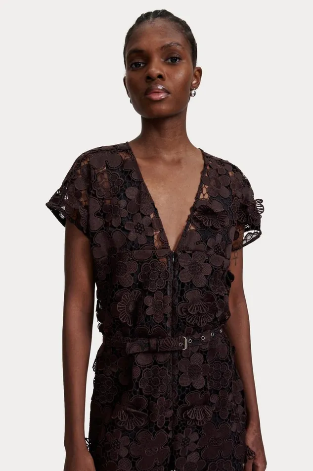 Women Jumpsuits Rachel Comey Glinda Jumpsuit Dark Brown Women Jumpsuits Rachel Comey Glinda Jumpsuit Dark Brown