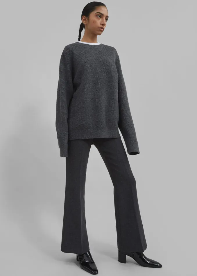 Women Kennedy Pants 8211 Grey The Frankie Shop Bottoms