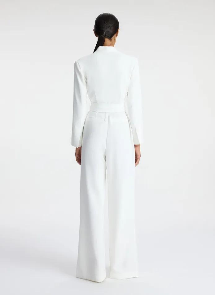 Women Kieran II WideLeg Jumpsuit White ALC Jumpsuits