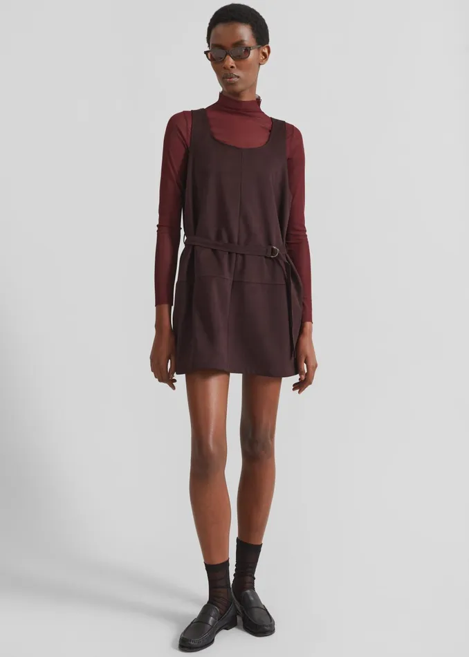 Women Kildare Faux Suede Dress 8211 Plum The Frankie Shop Dresses