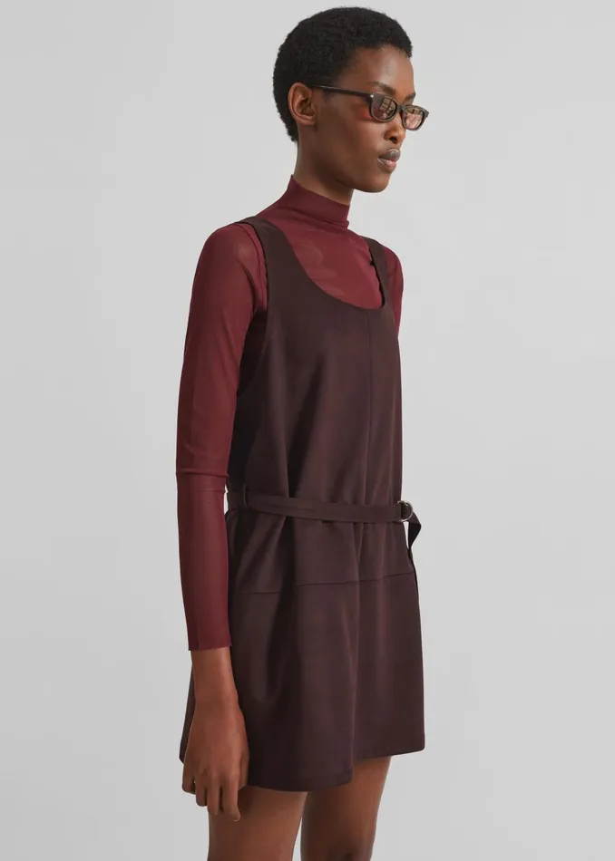 Women Kildare Faux Suede Dress 8211 Plum The Frankie Shop Dresses
