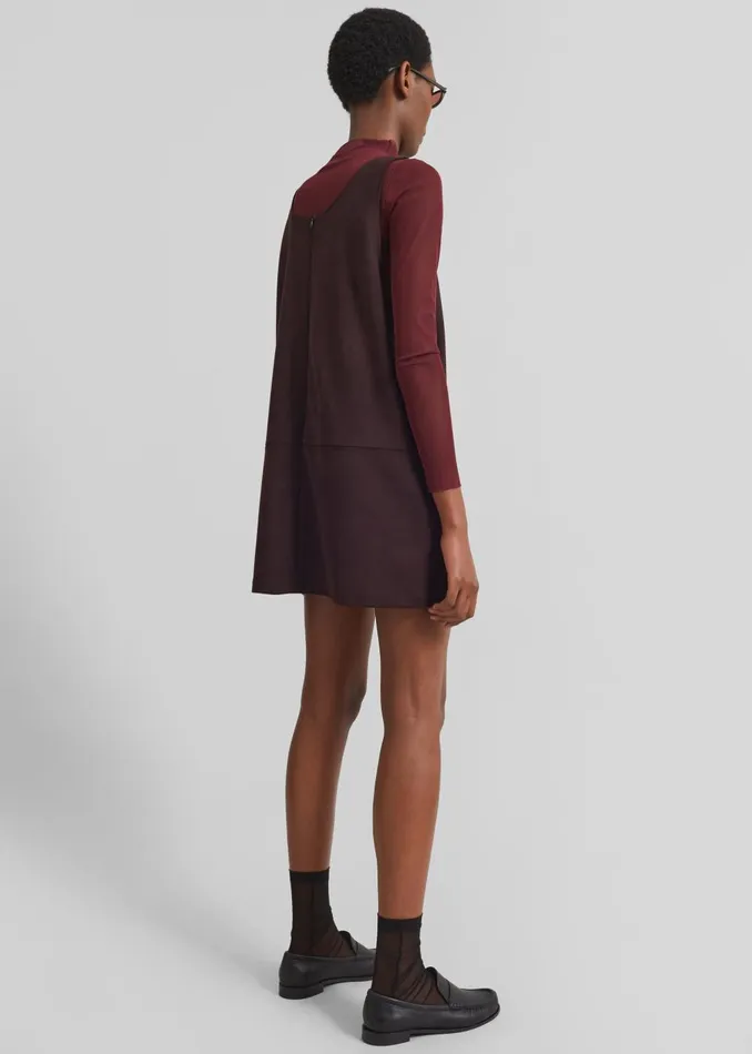 Women Kildare Faux Suede Dress 8211 Plum The Frankie Shop Dresses
