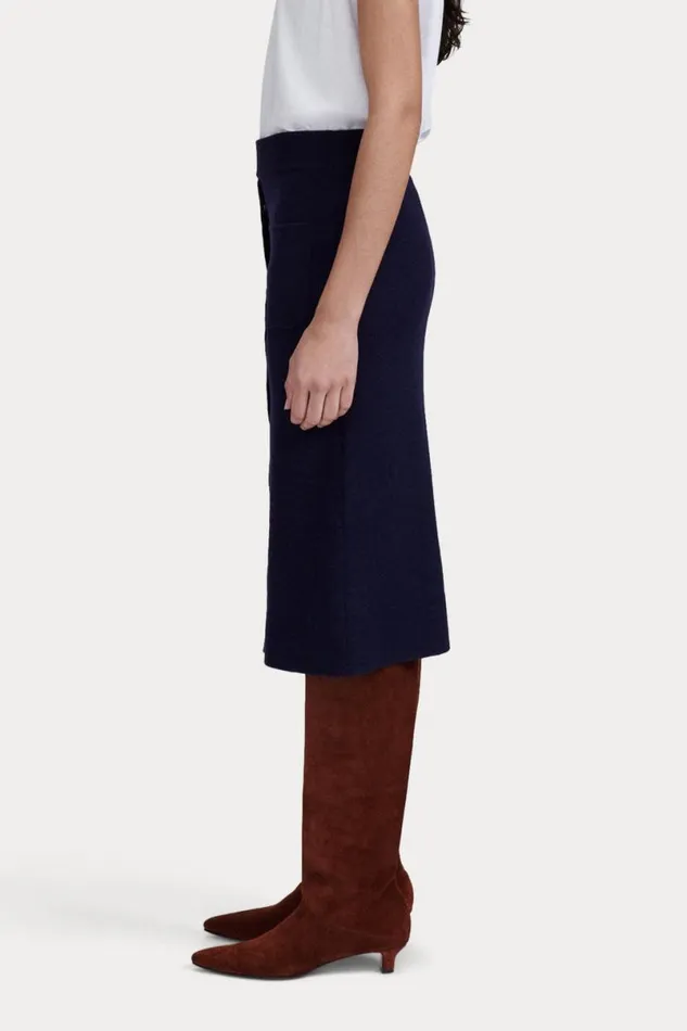 Women Knits Rachel Comey Bing Skirt Navy Women Knits Rachel Comey Bing Skirt Navy