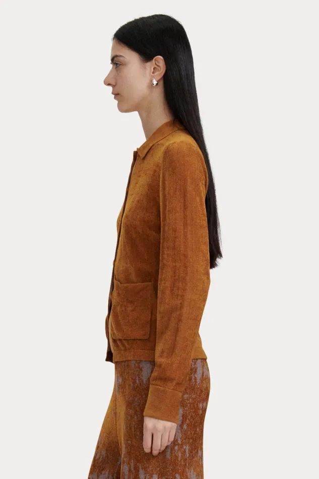 Women Knits Rachel Comey Calm Shirt Old Gold Women Knits Rachel Comey Calm Shirt Old Gold