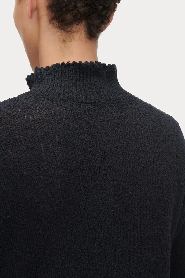 Women Knits Rachel Comey Cropped Tee Black
