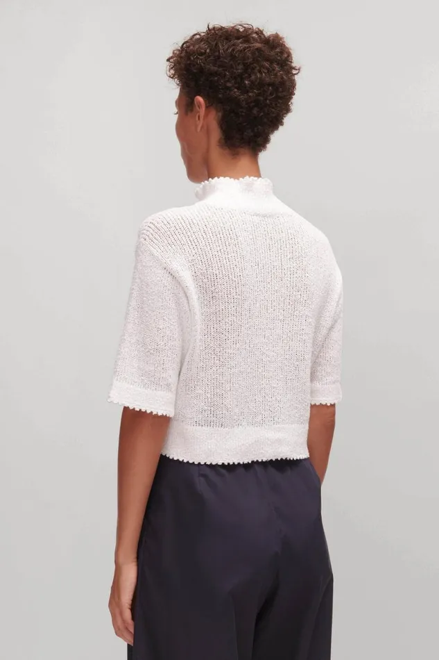 Women Knits Rachel Comey Cropped Tee Black