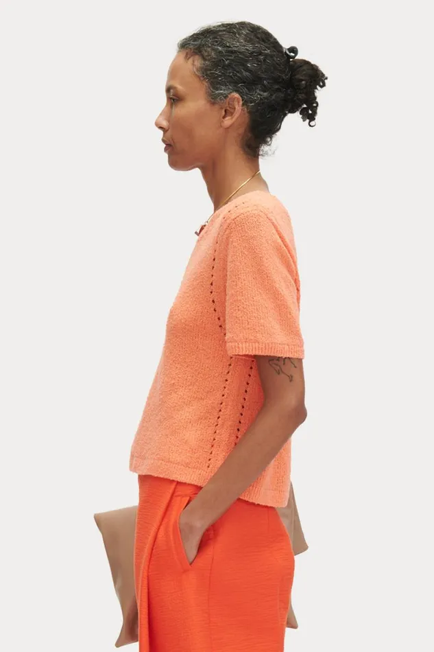 Women Knits Rachel Comey Jonas Top Melon Women Knits Rachel Comey Jonas Top Melon