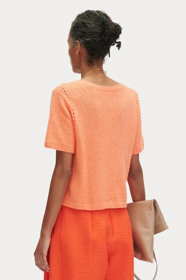 Women Knits Rachel Comey Jonas Top Melon Women Knits Rachel Comey Jonas Top Melon