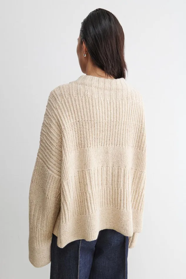 Women Knits Rachel Comey Lucus Sweater Cream Women Knits Rachel Comey Lucus Sweater Cream