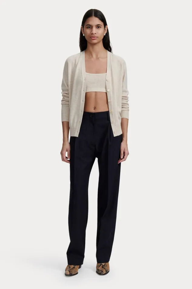 Women Knits Rachel Comey Sini Bra Top Cream