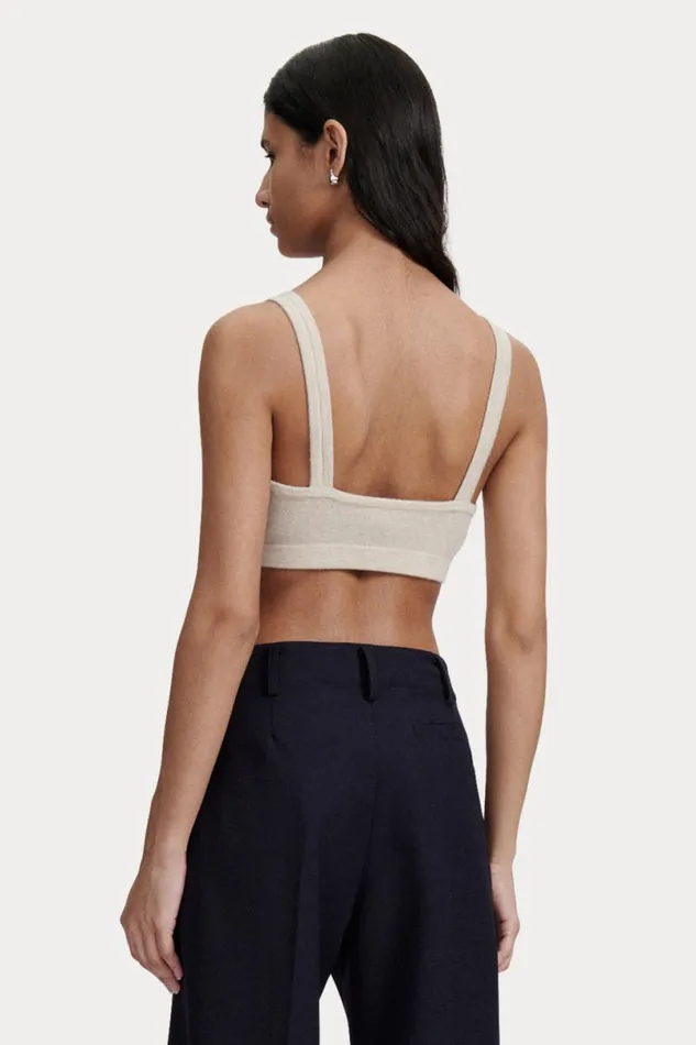 Women Knits Rachel Comey Sini Bra Top Cream