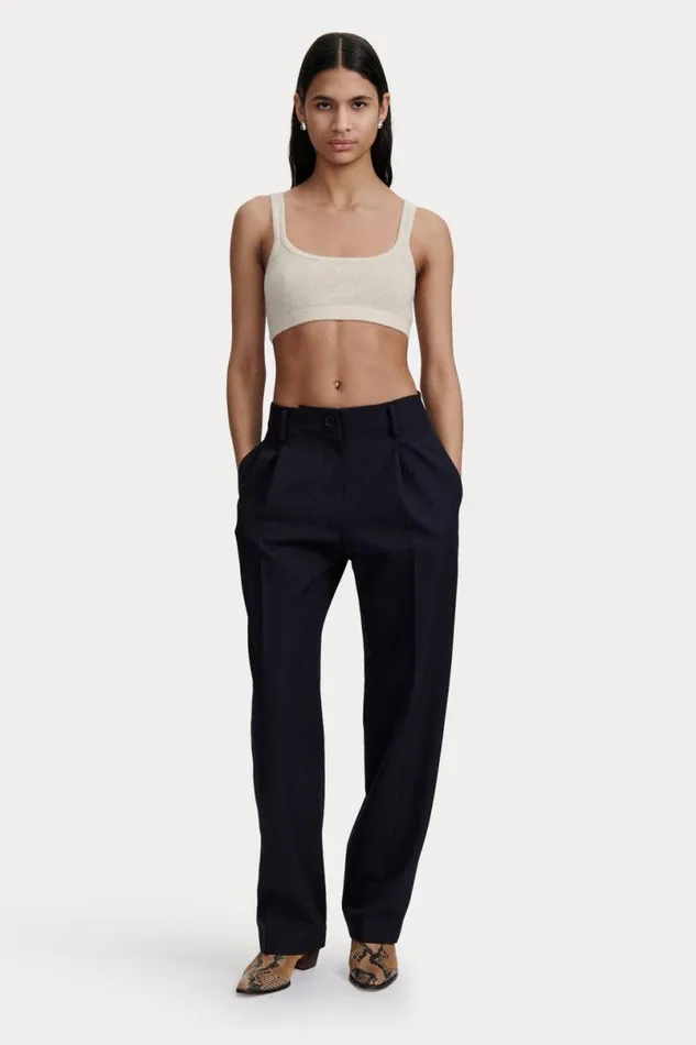 Women Knits Rachel Comey Sini Bra Top Cream