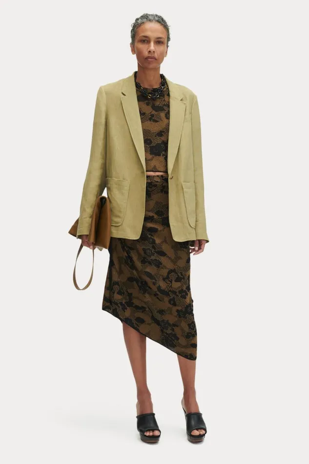Women Knits Rachel Comey Volo Skirt Pink Multi