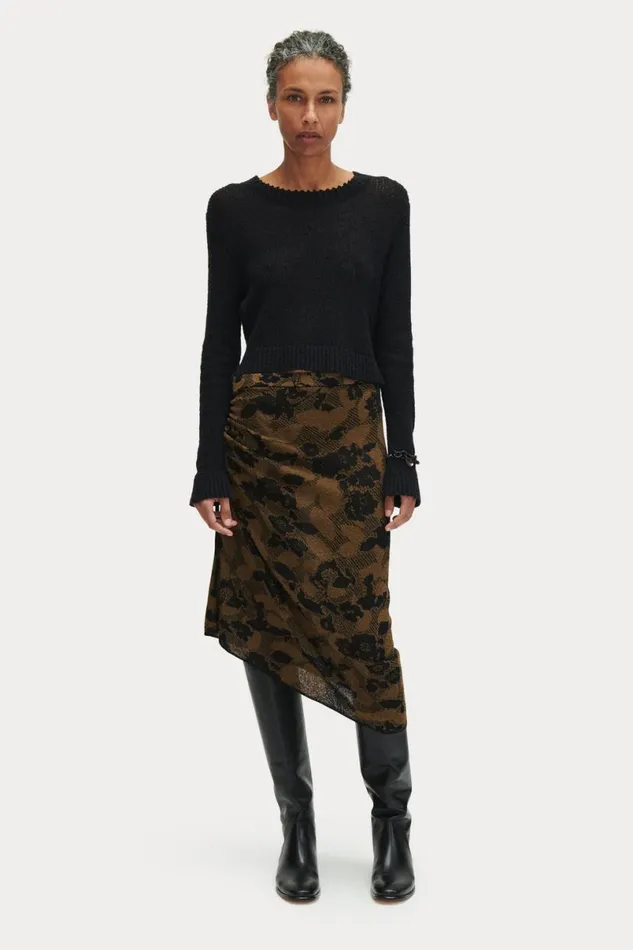 Women Knits Rachel Comey Volo Skirt Pink Multi