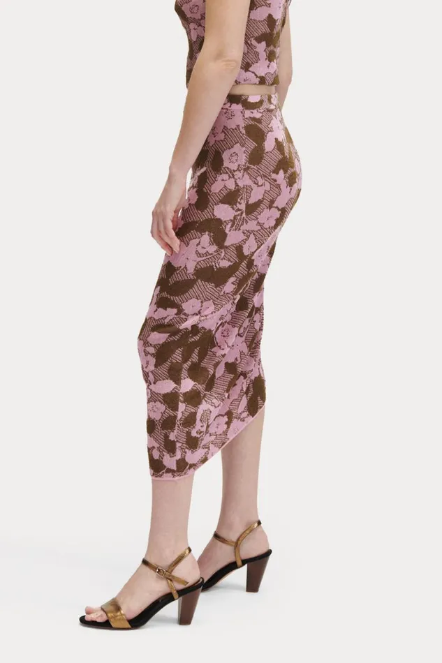 Women Knits Rachel Comey Volo Skirt Pink Multi