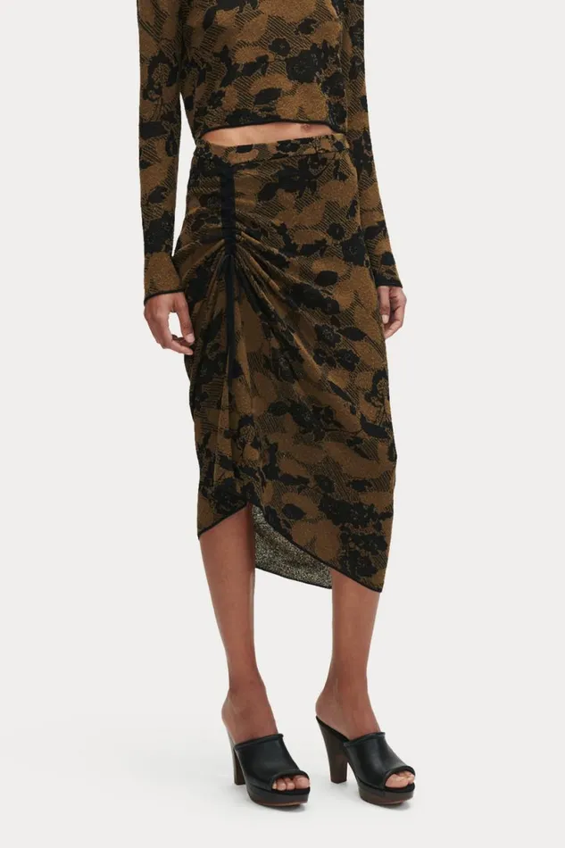 Women Knits Rachel Comey Volo Skirt Pink Multi