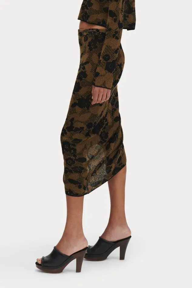 Women Knits Rachel Comey Volo Skirt Pink Multi